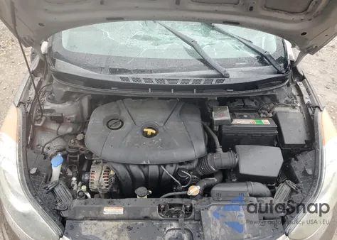 2013 Hyundai Elantra Gls from USA, damaged, VIN 5NPDH4AE9DH158843